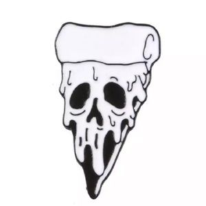 NEW Ghost pizza Halloween brooch